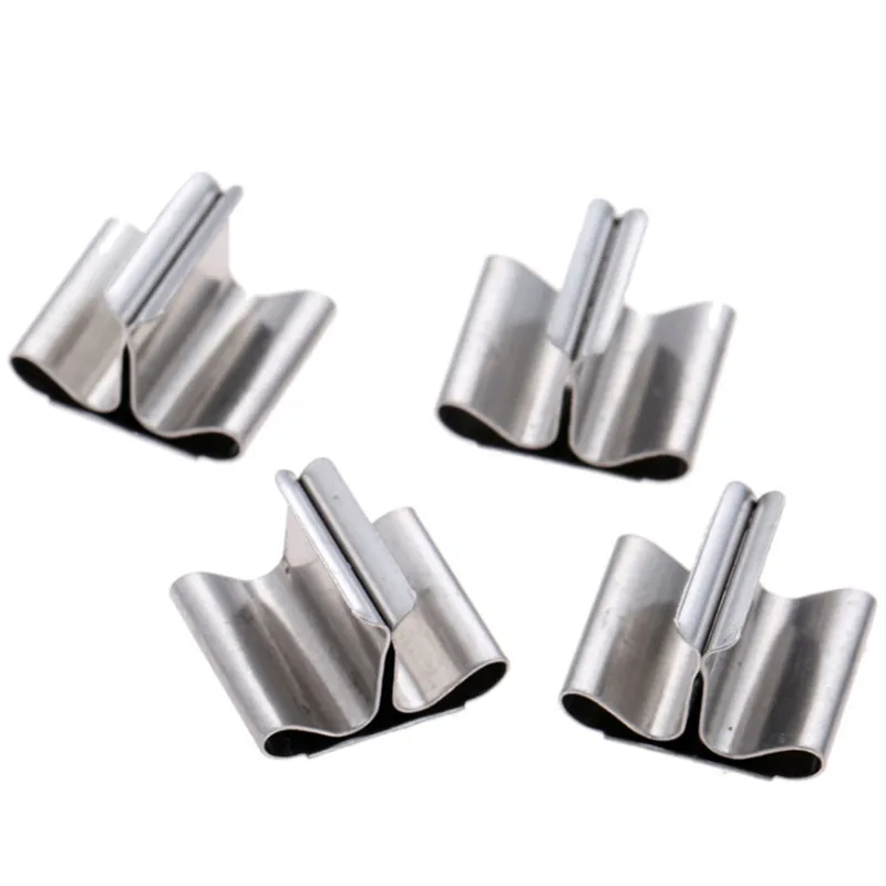 50pcs Sets Wood Candle Wicks Base Clip Iron Aromatherapy Candles Making Tools Diy For Wicks Materials