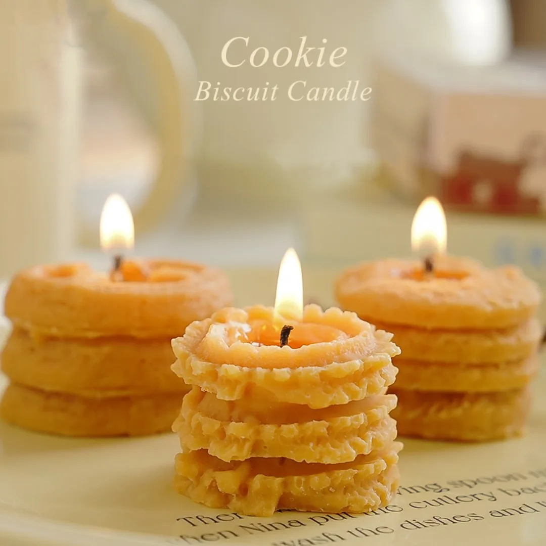 Cookies Aromatherapy Candle Gift Box Hand Gift Handmade Fragrance Style Wax