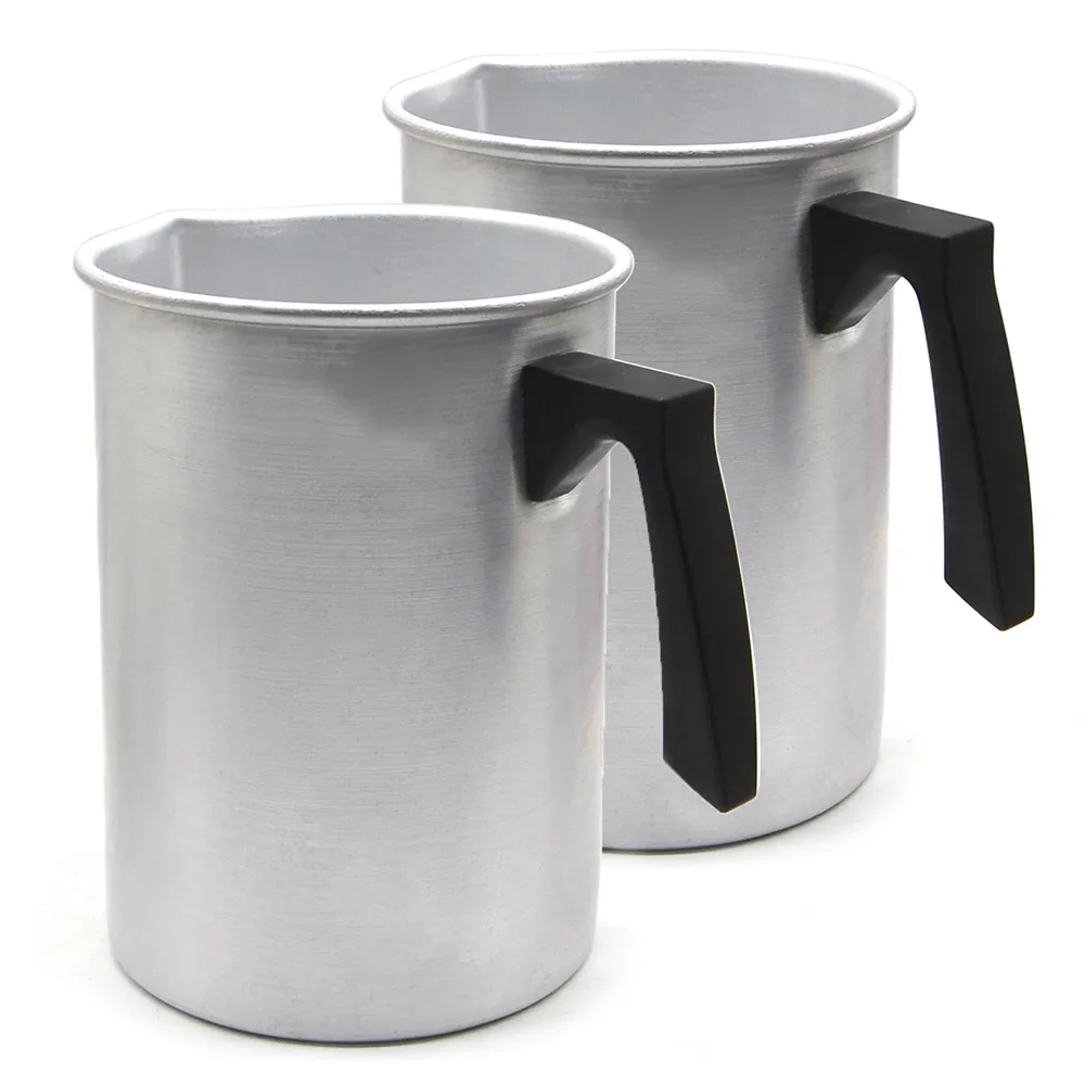 Stainless Steel Wax Melting Pot Diy Candle Soap Melt Pitcher Milk Frothing Jug With Long Handle 1